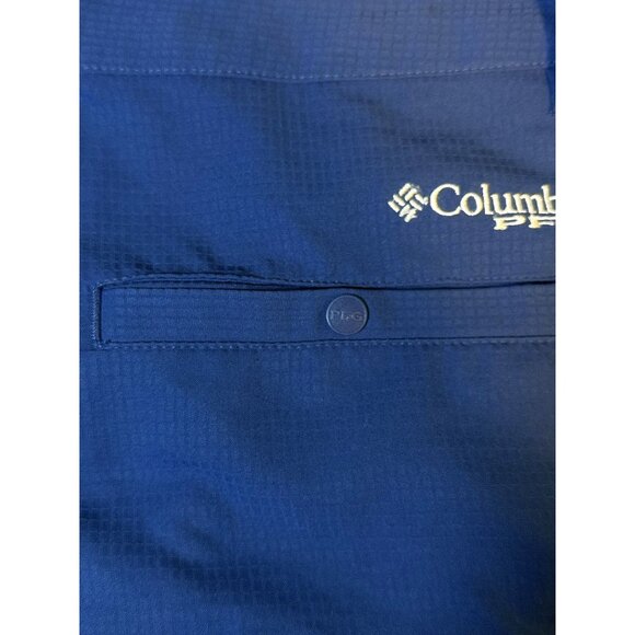 Columbia PFG Men's Blue Performance Fishing Shorts Rip Stop‎ Size 42 - Picture 5 of 13